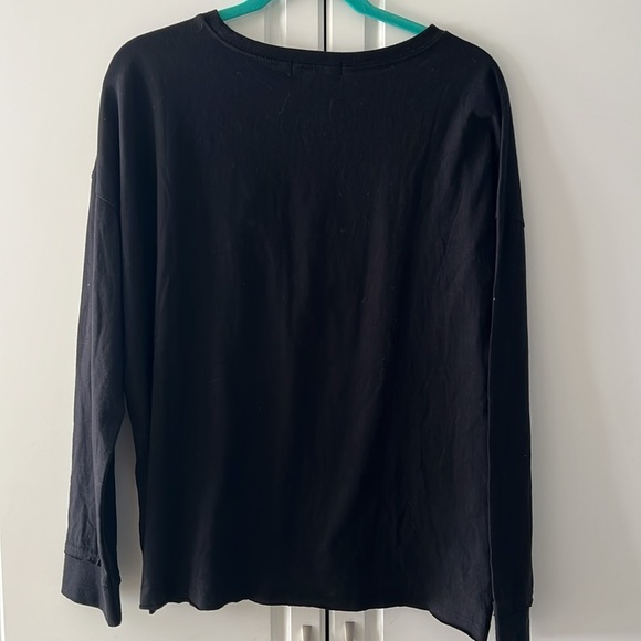 Rock & Roll Denim long sleeve black shirt - Picture 3 of 3